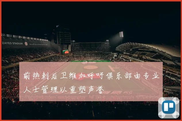 前热刺后卫维加呼吁俱乐部由专业人士管理以重塑声誉